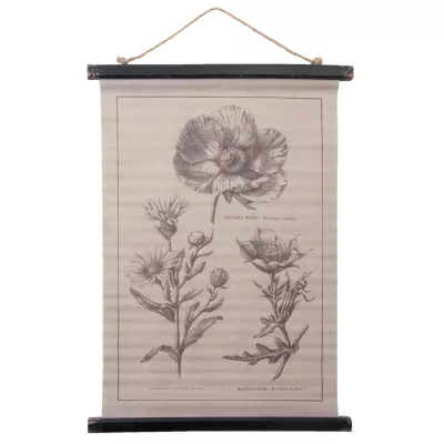 Clayre & Eef Wandkarte 49x2x81 cm