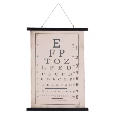 Clayre & Eef Wandkarte 55x2x75 cm