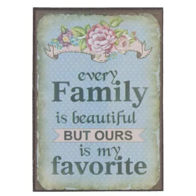 Clayre & Eef Magnet 5x7 cm
