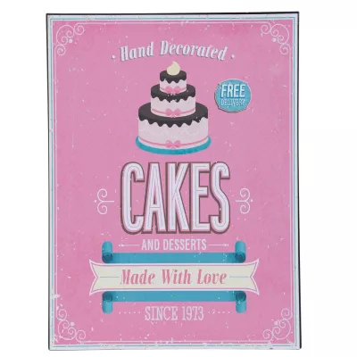 Clayre & Eef Textschild 40x30 cm