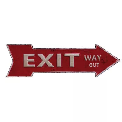 Clayre & Eef Textschild 51x15 cm