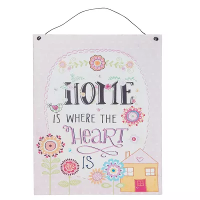 Clayre & Eef Textschild 24x19 cm