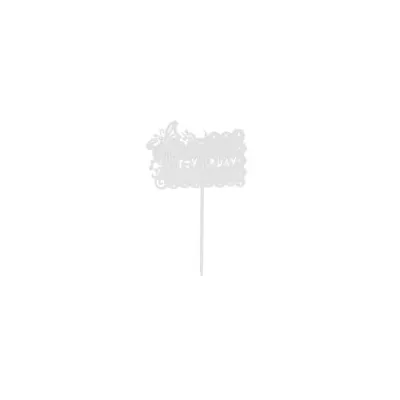 Clayre & Eef Gartenstecker 15x23 cm