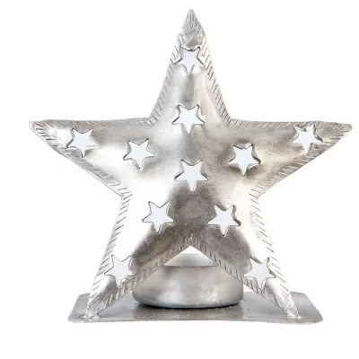 Clayre & Eef Teelichthalter 12x7x12 cm