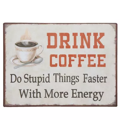 Clayre & Eef Textschild 35x26 cm