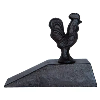 Clayre & Eef Türstopper Hahn Eisen 14x5x11 cm