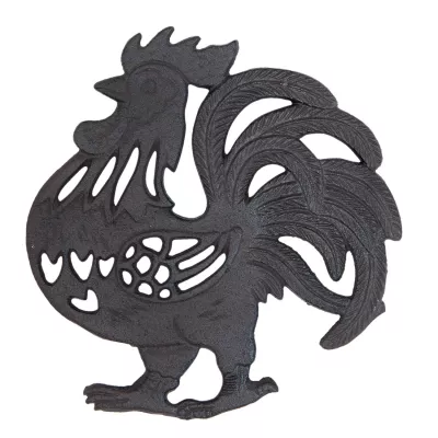 Clayre & Eef Blumentopf stand rooster 20x21 cm