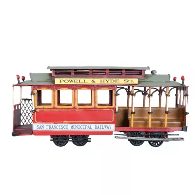 Clayre & Eef Blechmodel wagon32x11x15 cm