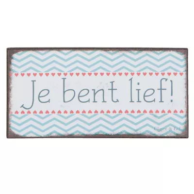 Clayre & Eef Magnet 10x5 cm
