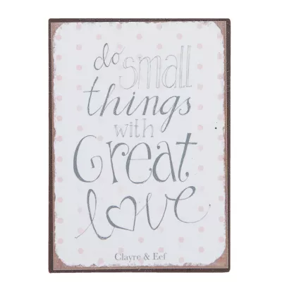 Clayre & Eef Magnet 5x7 cm