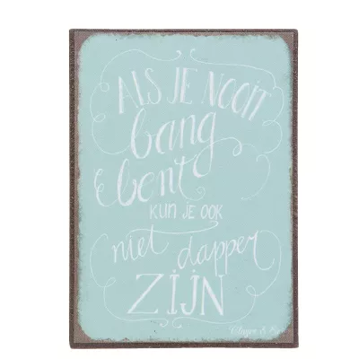Clayre & Eef Magnet 5x7 cm