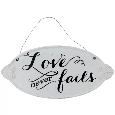 Clayre & Eef Textschild 38x18 cm