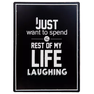 Clayre & Eef Textschild 26x35 cm