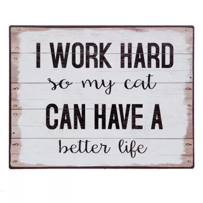 Clayre & Eef Textschild 35x27 cm