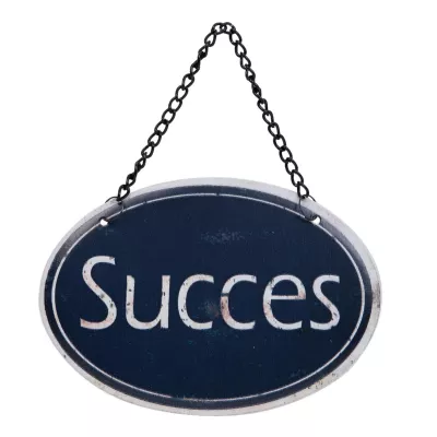 Clayre & Eef Textschild 12x9 cm
