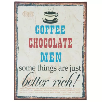 Clayre & Eef Textschild 26x35 cm