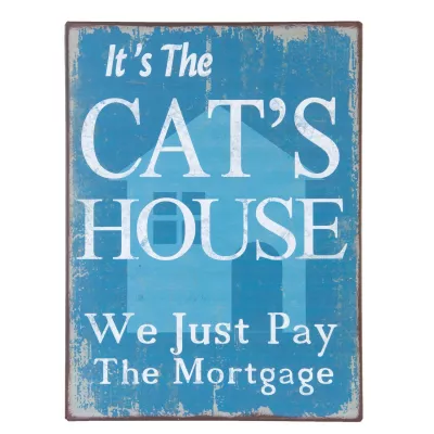 Clayre & Eef Textschild 26x35 cm