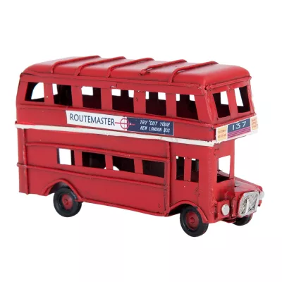 Clayre & Eef Blechmodel bus 11x4x6 cm