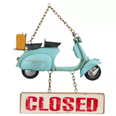 Clayre & Eef Textschild 16x3x20 cm