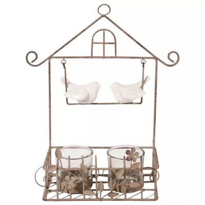 Clayre & Eef Teelichthalter 17x8x26 cm