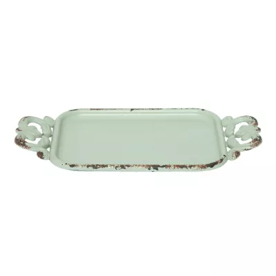 Clayre & Eef Schale aus Eisen 16x1x8 cm