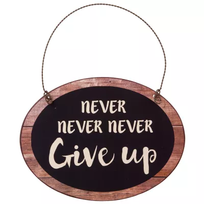 Clayre & Eef Textschild 20x1x15 cm