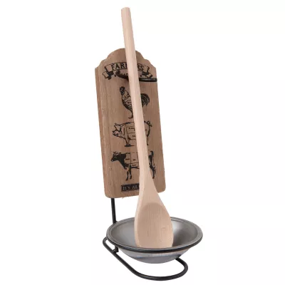 Clayre & Eef Löffelhalter mit» 9x13x25 cm
