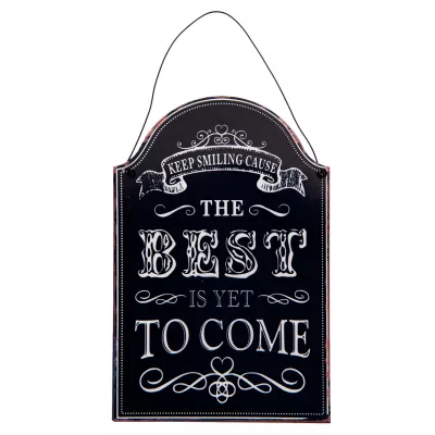 Clayre & Eef Textschild 15x23 cm