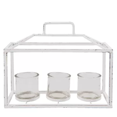 Clayre & Eef Teelichthalter 33x13x27 cm