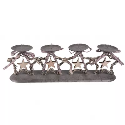 Clayre & Eef Kerzenhalter 46x14 cm