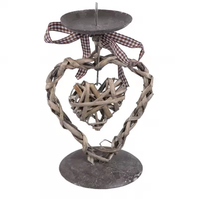 Clayre & Eef Kerzenhalter 13x19 cm