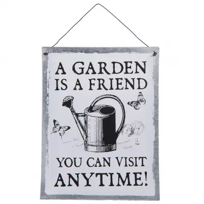 Clayre & Eef Textschild 24x19 cm