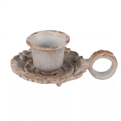 Clayre & Eef Kerzenständer 9x6x4 cm