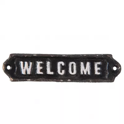 Clayre & Eef Textschild 15x0.5x3 cm
