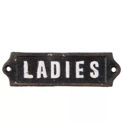 Clayre & Eef Textschild 12x0.5x3 cm