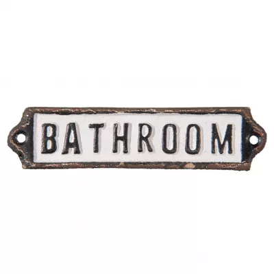 Clayre & Eef Textschild 15x1x3 cm