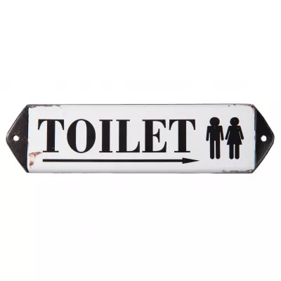Clayre & Eef Textschild 30x1x8 cm