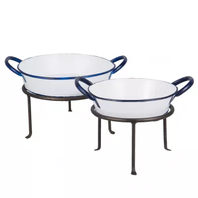 Clayre & Eef Schale (set 2) 30x23x18 cm  