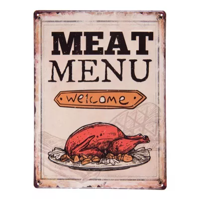 Clayre & Eef Textschild 30x40 cm