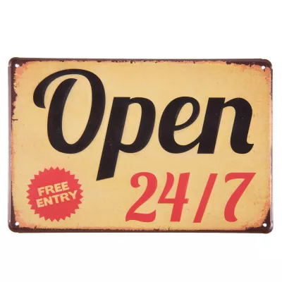 Clayre & Eef Textschild 30x20 cm