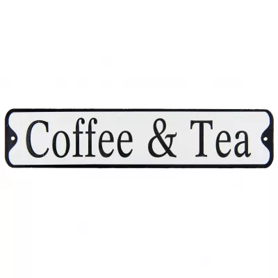 Clayre & Eef Blechschild 51x11 cm