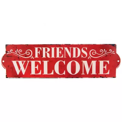 Clayre & Eef Textschild 53x15 cm