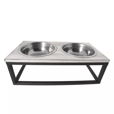 Clayre & Eef Tier Fressnapf 30x15x10 cm / 2x0,2L