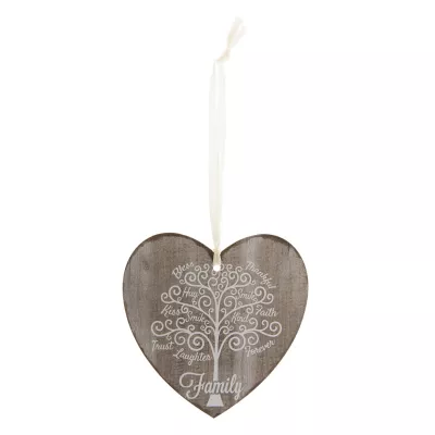 Clayre & Eef Textschild 10x10x0.5 cm