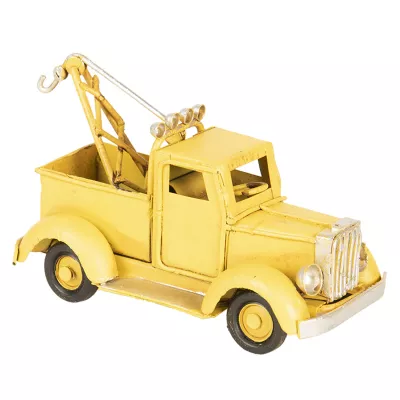 Clayre & Eef Modell Abschleppwagen 12x5x6 cm