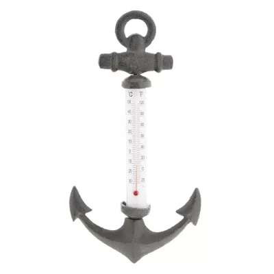 Clayre & Eef Thermometer Anker 17x4x31 cm