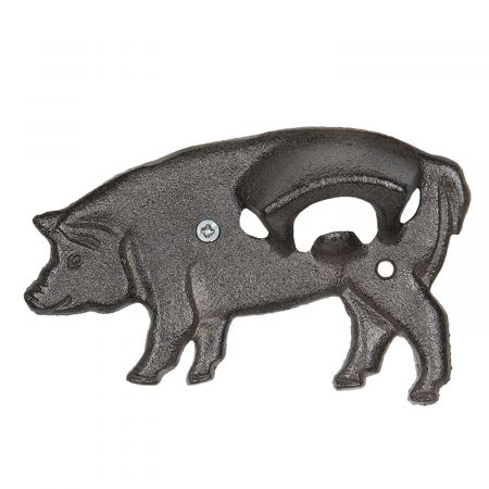 Flaschenöffner Schwein 16x3x9 cm