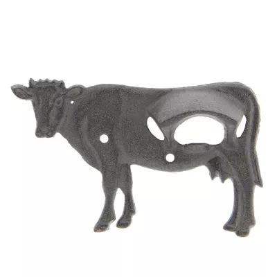 Clayre & Eef Flaschenöffner Kuh 16x3x10 cm