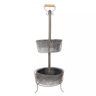 Clayre & Eef Pflanzenhalter 26x26x67 cm