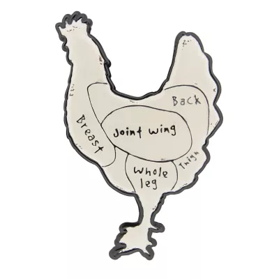 Clayre & Eef Huhn 31x50 cm